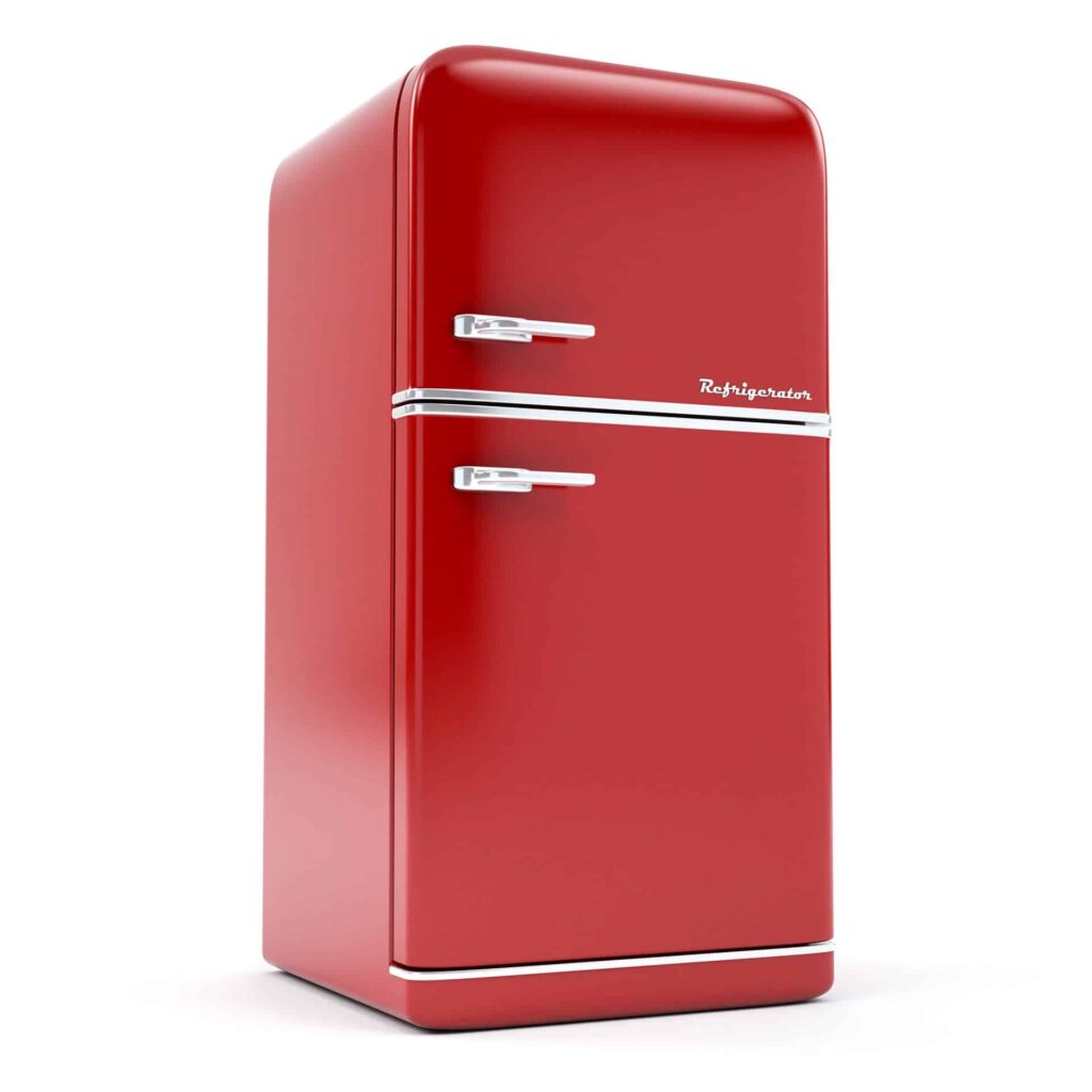 Amerikanischer Retro Kühlschrank Beispielbild